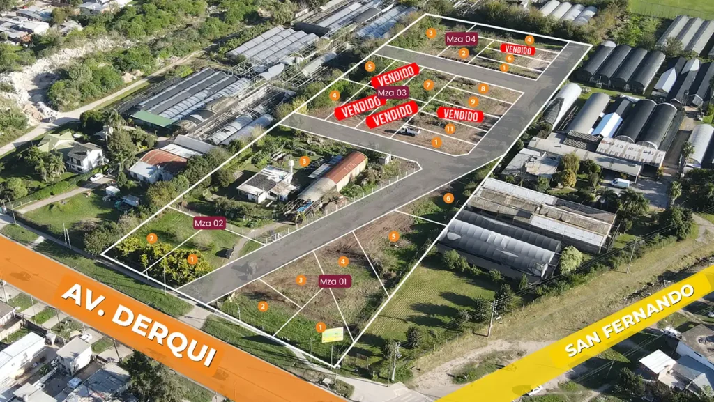 En venta loteo Sumio sobre Av Derqui. Lotes con anticipo y cuotas en Pablo Aquino inmobiliaria